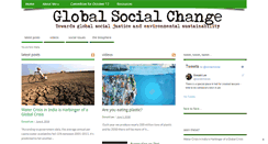 Desktop Screenshot of globalsocialchange.com