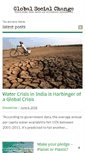 Mobile Screenshot of globalsocialchange.com