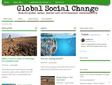 Tablet Screenshot of globalsocialchange.com